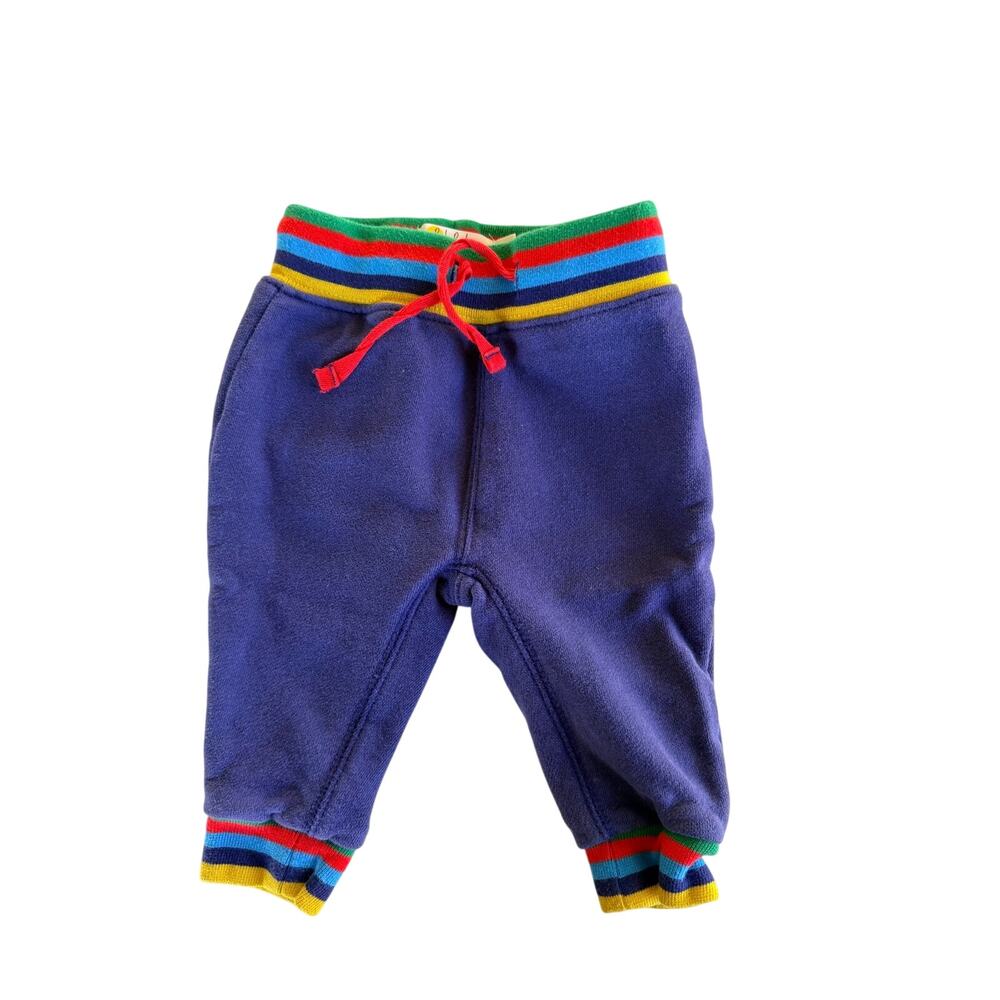 Baby Boden Blue Multicolor Jogger Sweatpants